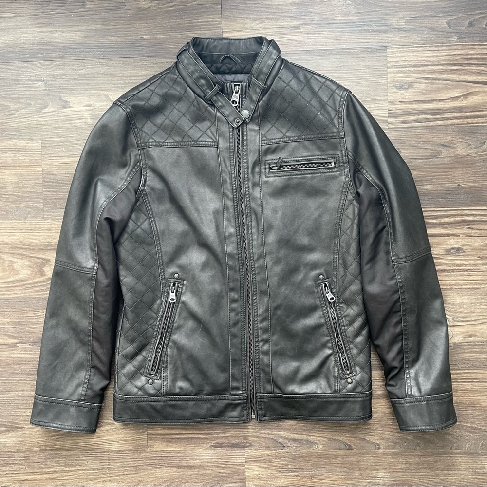 Buffalo David Bitton Outerwear Faux Leather Jacket